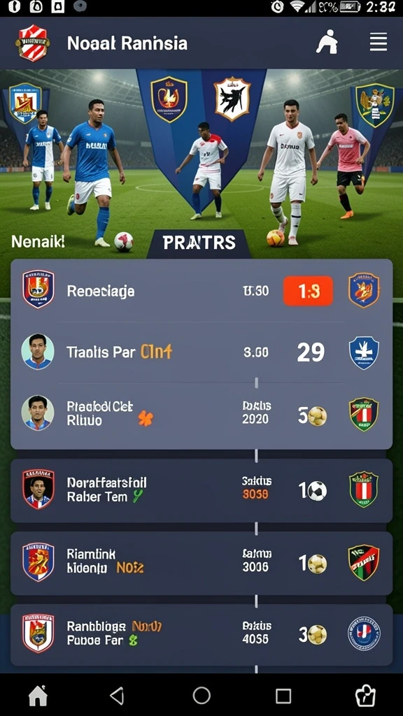 Tampilan grafis yang memukau selama permainan.