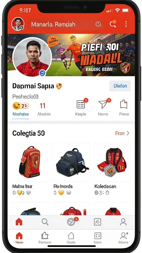 Berbagai pilihan permainan yang menghibur.