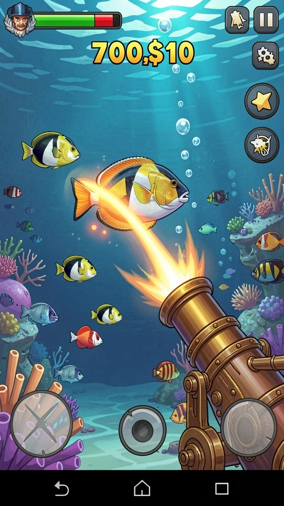 Tangkapan layar menunjukkan misi yang mendebarkan di dalam game.