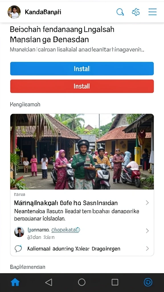 Tampilan antarmuka yang menarik dan ramah pengguna.
