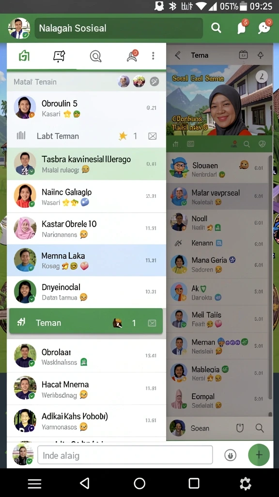 Tampilan antarmuka yang menarik dan mudah dinavigasi.
