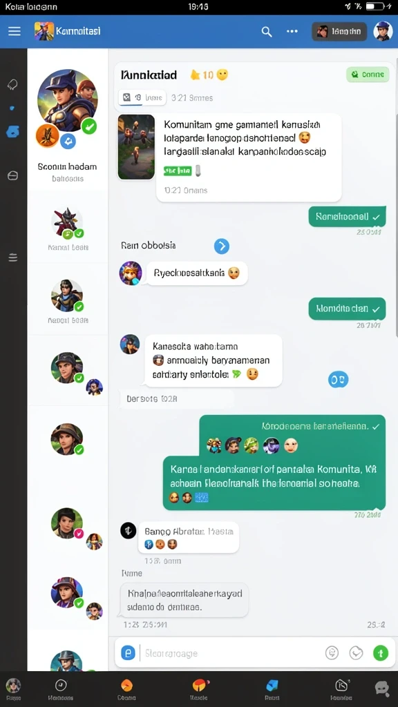 Level yang menantang dan penuh rintangan.