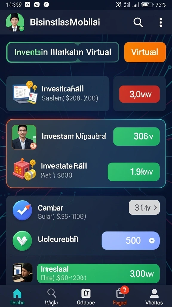 Tampilan antarmuka yang menarik dan intuitif.