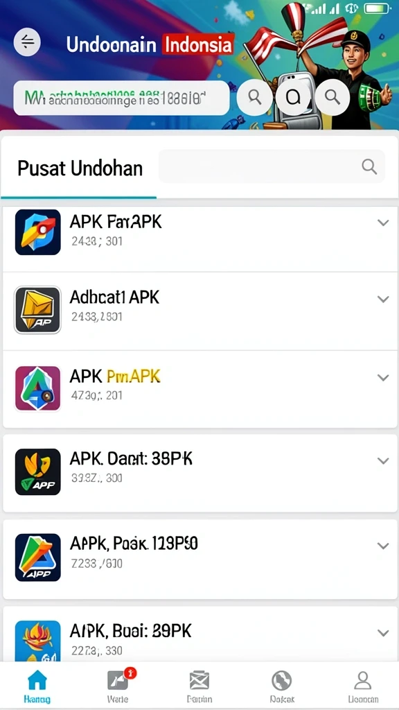 Mode permainan yang beragam dan seru.