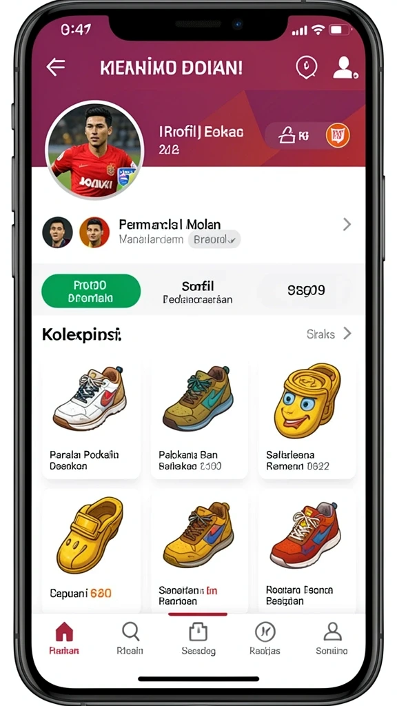 Tampilan antarmuka yang menarik dan mudah dipahami.