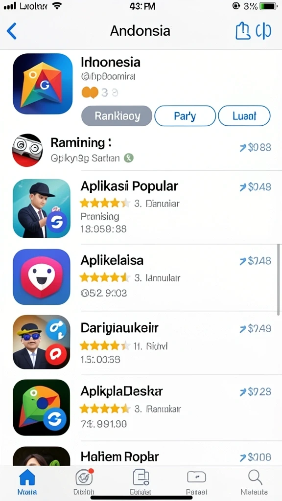 Tampilan antarmuka yang intuitif dan mudah digunakan.