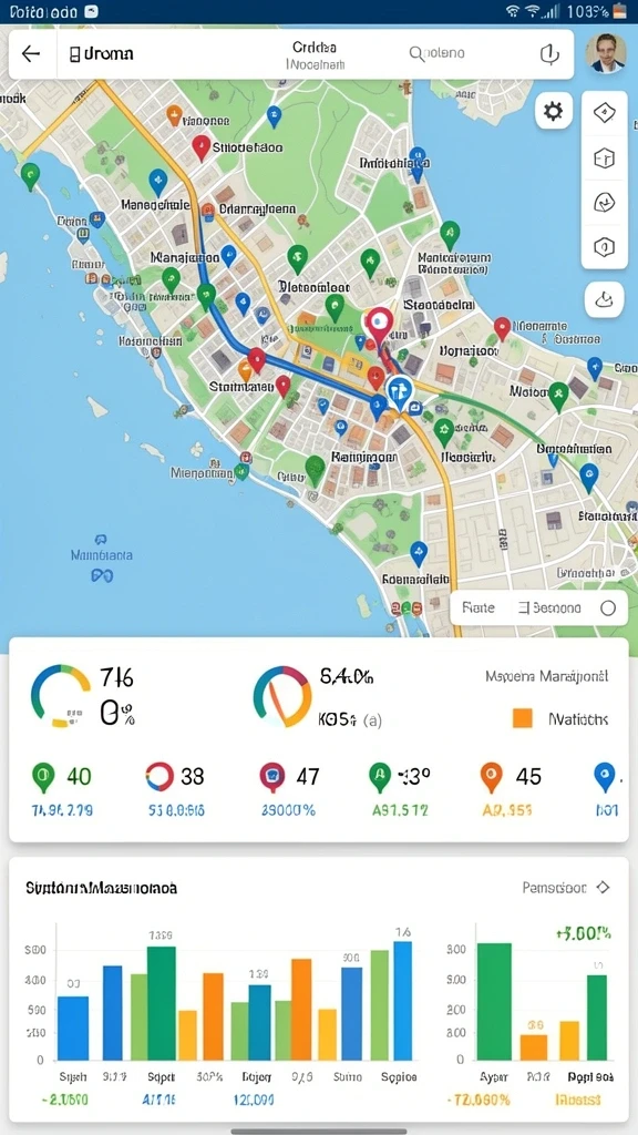 Pemandangan level yang memukau dengan tantangan menarik.