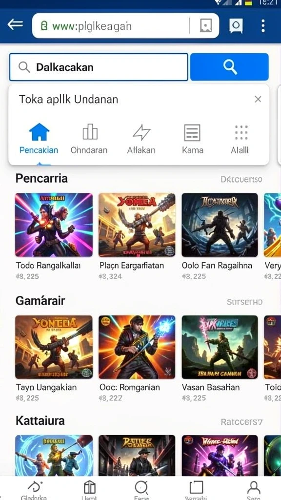 Level menantang yang memacu adrenalin pemain.