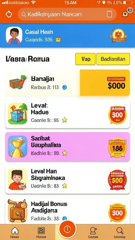 Tampilan grafis yang memukau di INS55.