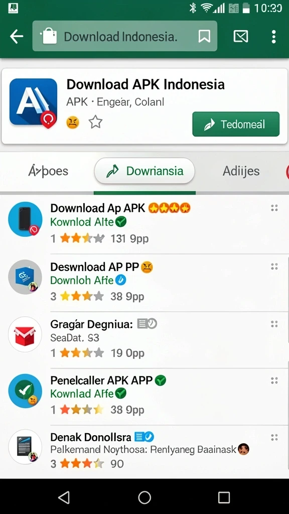 Tampilan antarmuka pengguna yang intuitif dan menarik.