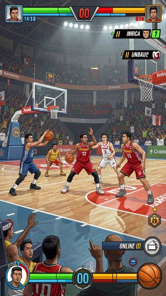 Screenshot dari fitur multiplayer yang membuat pengalaman lebih seru.