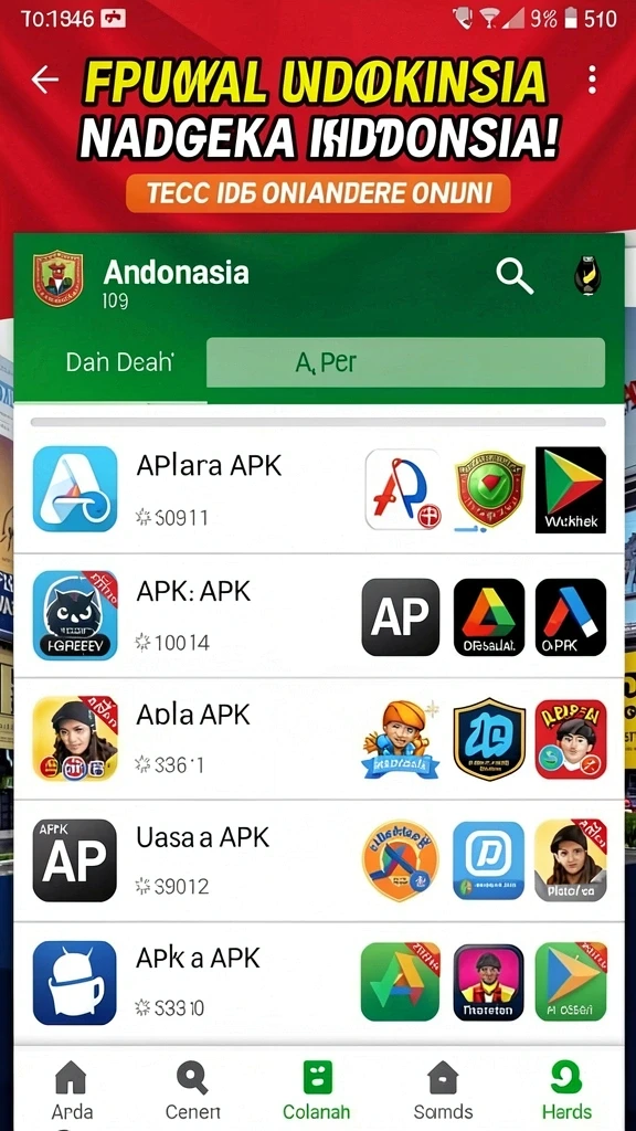 Tampilan grafis menarik dari mesin slot pertama.