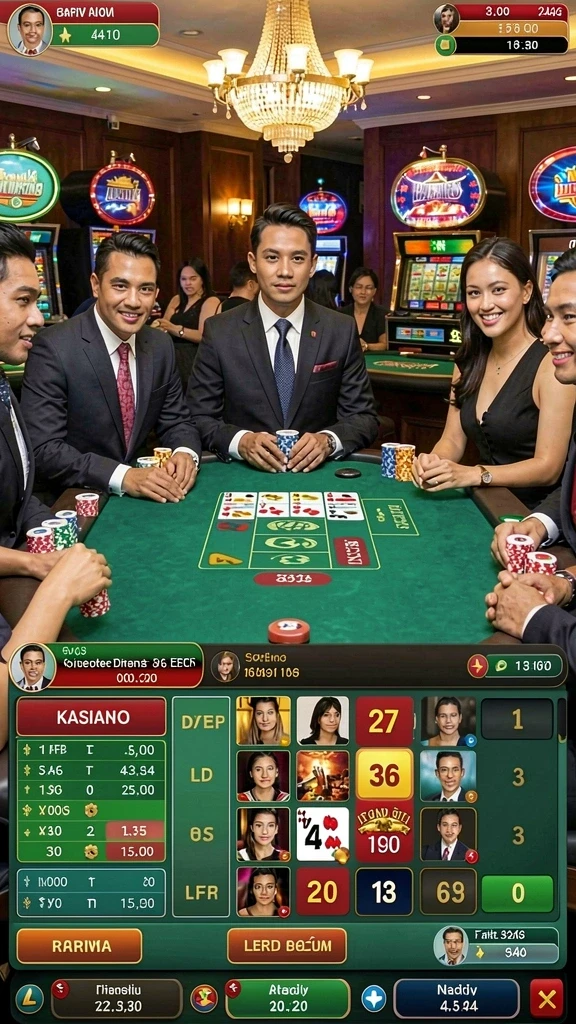 Tangkapan layar dalam pertempuran intens melawan tim lawan.