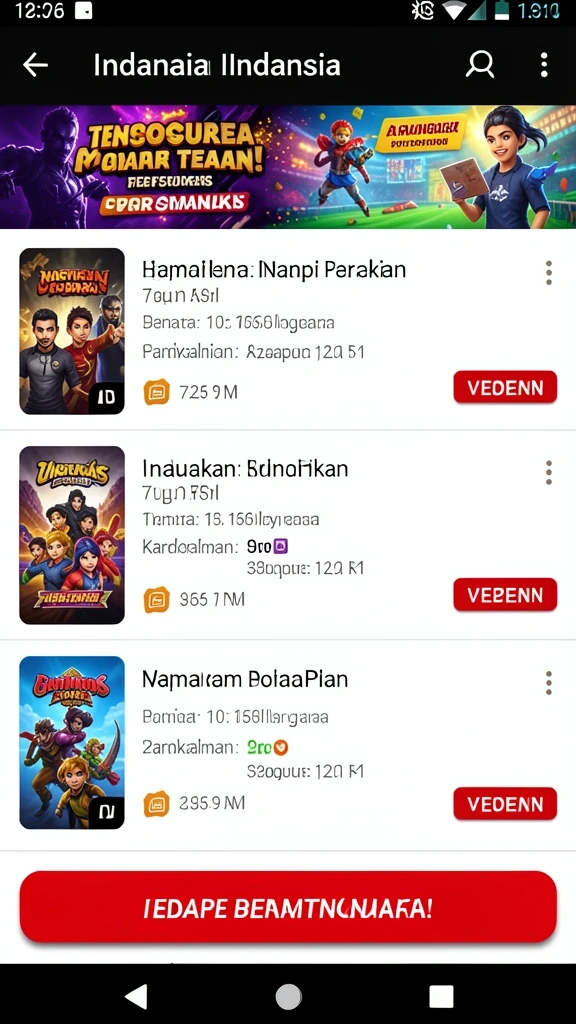 Tampilan antarmuka yang menarik dan mudah dinavigasi.