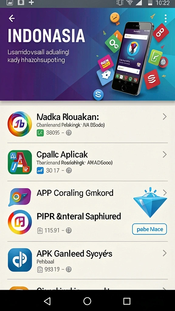 Tampilan awal permainan dengan karakter utama.