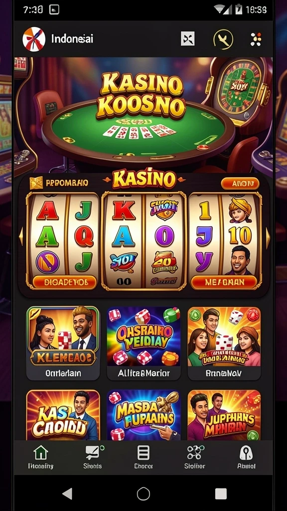 Grafik permainan yang memukau dan interaktif.