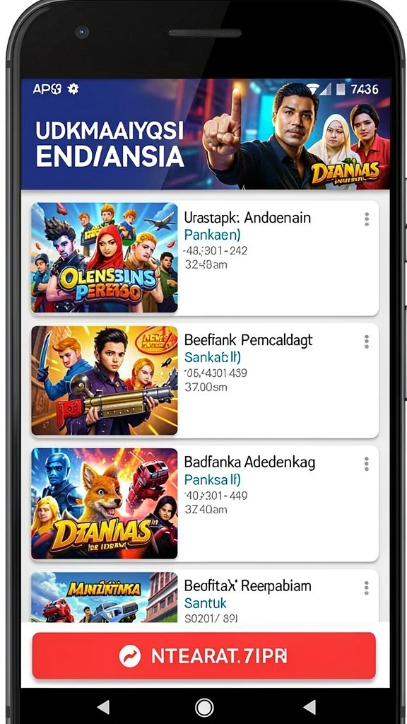 Tantangan harian yang membuat permainan lebih menarik.