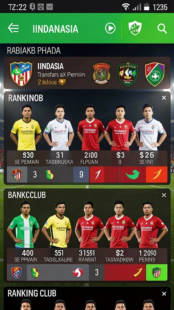 Tampilan dashboard yang informatif dan mudah dimengerti.