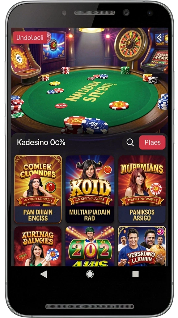 Tangkapan layar menunjukkan level pertama yang cerah dan penuh warna.