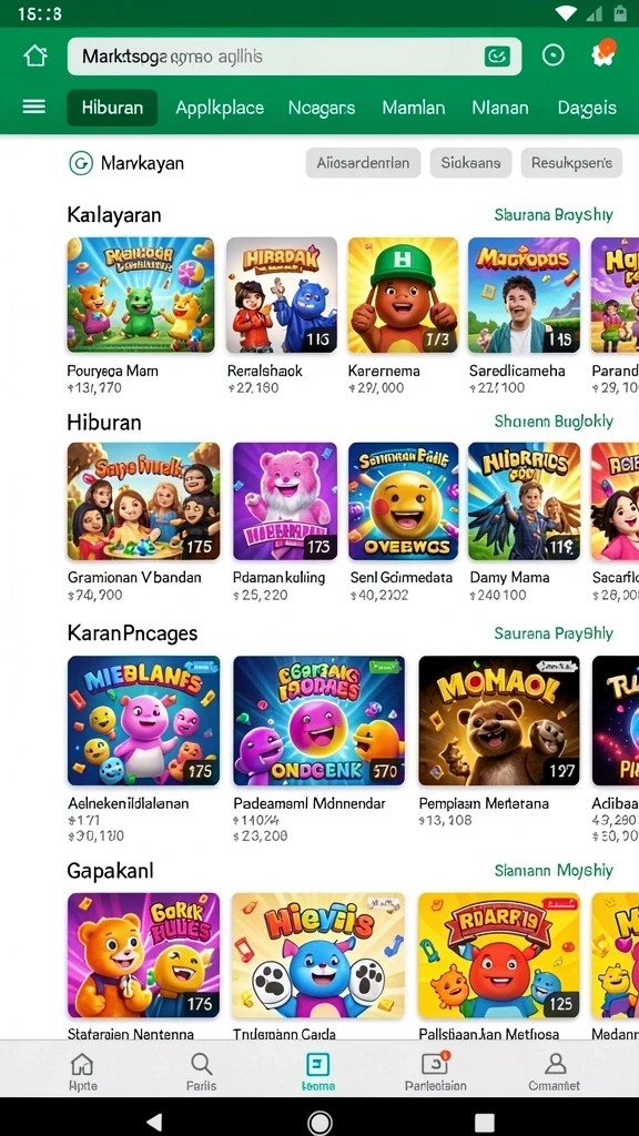 Tangkapan layar memperlihatkan fitur multiplayer yang memungkinkan interaksi dengan pemain lain.