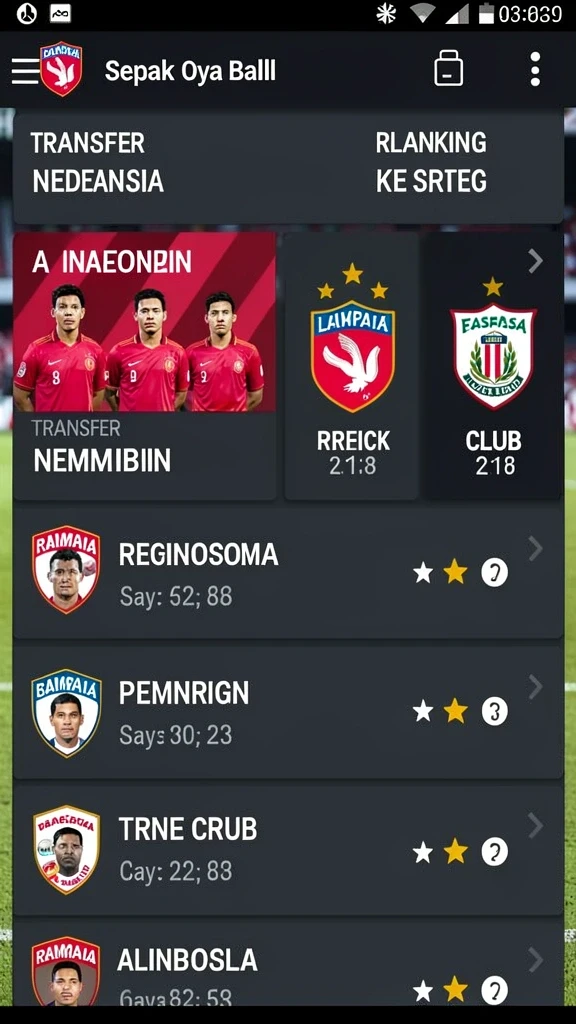 Tampilan utama aplikasi TOTO12 yang menarik dan interaktif.