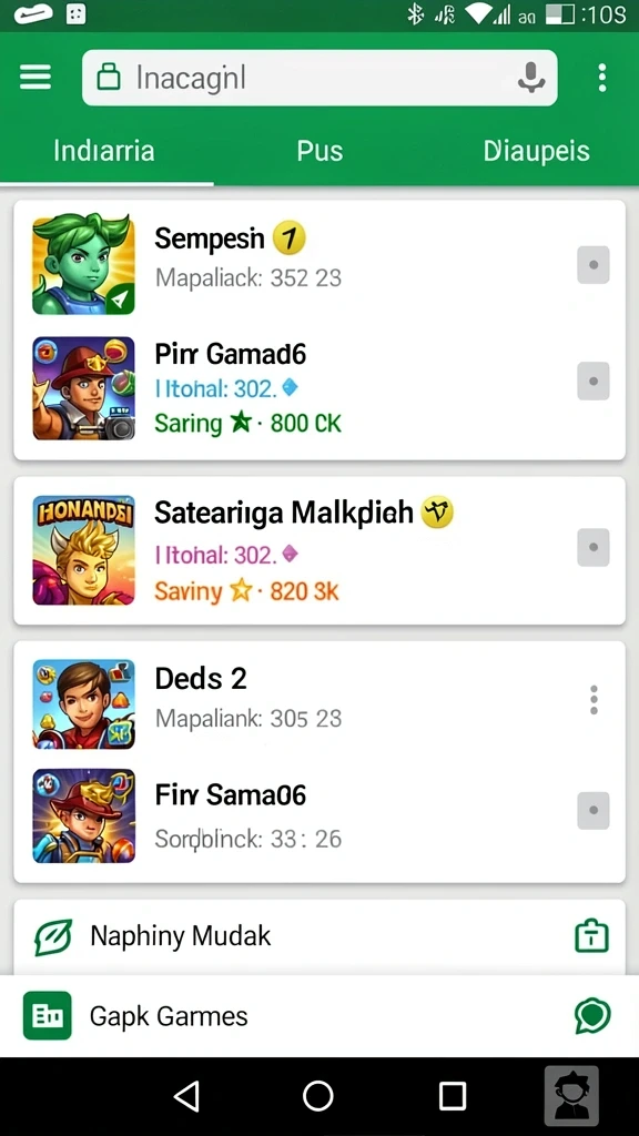 Mode permainan yang beragam untuk semua level.